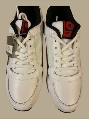 Avirex spitfire2 men’s sneakers red/white/blue size 9